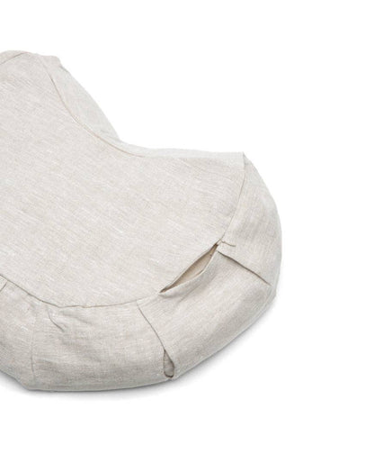 Linen Crescent Meditation Cushion